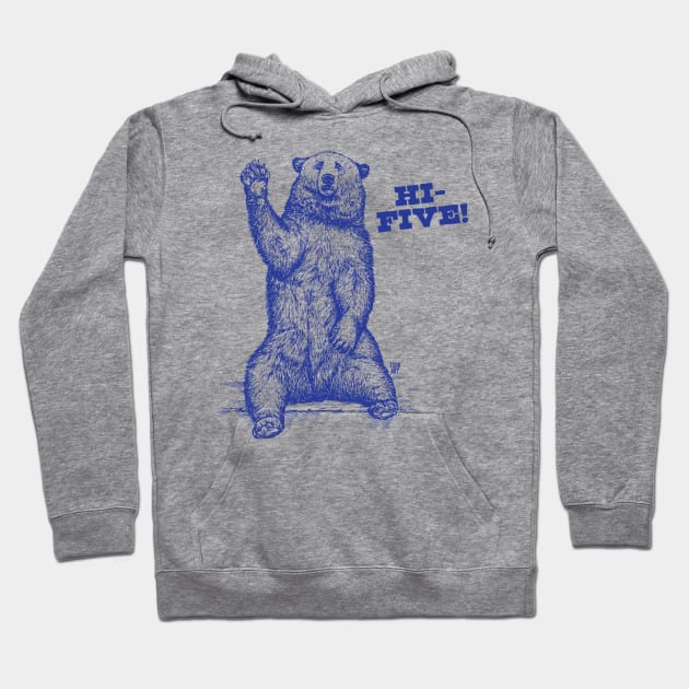 HI FIVE Hoodie by toddgoldmanart